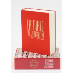 Bible de Jérusalem - Major toile rouge - Sous coffret