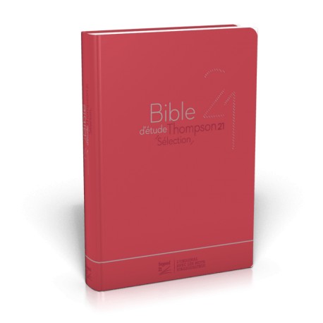 Bible d'étude Thompson 21 Sélection - Rouge