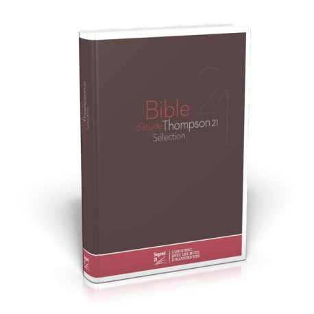Bible d'étude Thompson 21 Sélection - Rigide