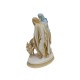 Statue religieuse de la Sainte Famille et la fuite en Egypte, 26 cm
