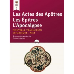 Les Actes des Apôtres Les Épîtres L’Apocalypse - Livre Audio (CD MP3)