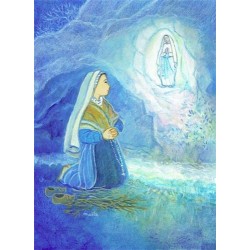 LOT DE 20 - Carte Postale Maîte Roche Sainte Bernadette de Lourdes