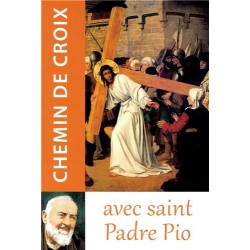 Chemin de Croix avec saint Padre Pio (lot de 10 livrets)