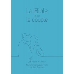 La Bible pour le couple. Couverture souple bleue [Relié]