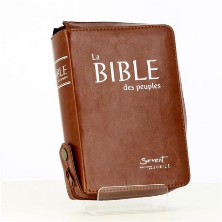 La Bible des peuples (format poche - cuir)