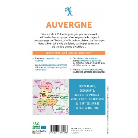 Guide du Routard Auvergne 2021/22