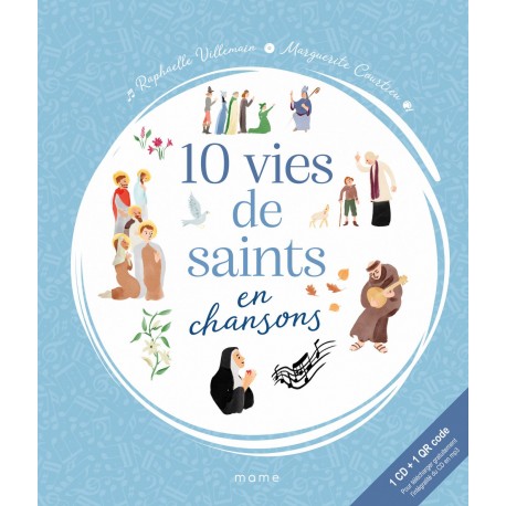 10 vies de saints en chansons - CD