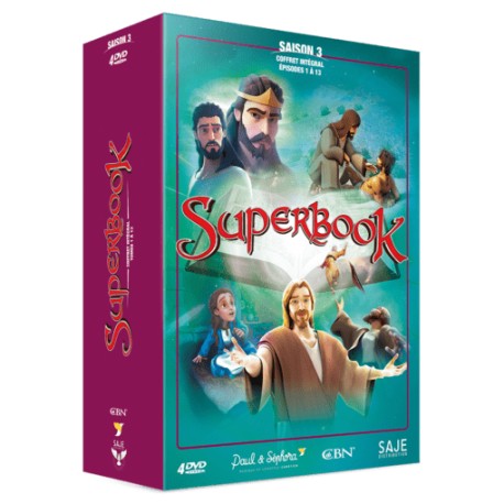 Superbook Coffret intégral Saison 3 - 4 DVD