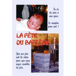 La fête du baptême 5ème édition - Pack de 10 livrets